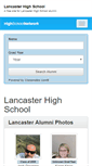 Mobile Screenshot of lancasterhighschool.net